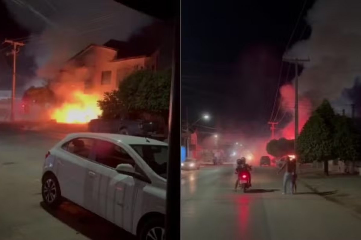 Barraca clandestina de fogos de artifícios explode no interior da Bahia