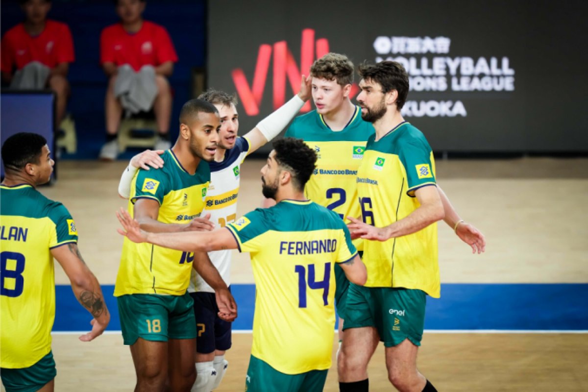 Paris 2024: Confira adversários do Brasil no vôlei masculino