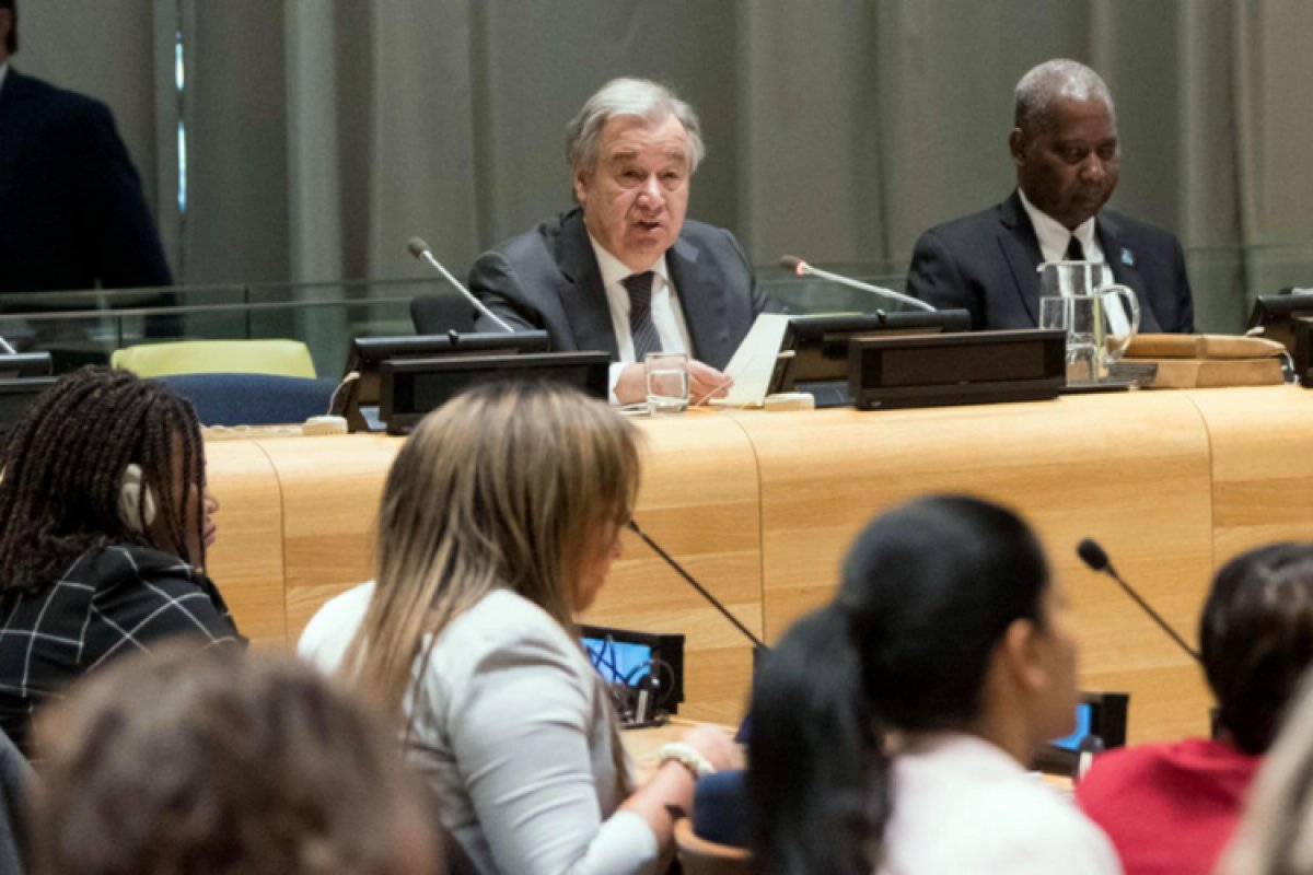 Chefe da ONU lista quatro ameaças iminentes ao progresso humano no mundo