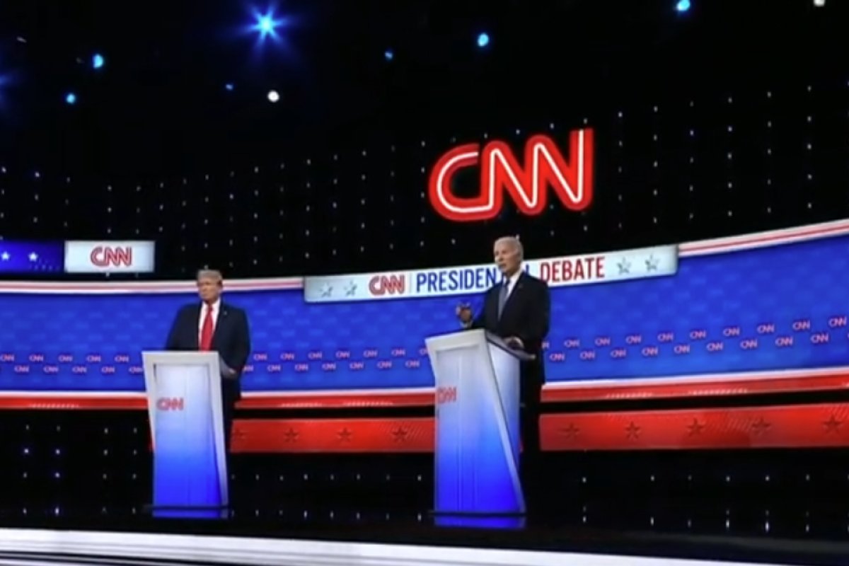 Durante 1º debate presidencial, Biden ataca Trump, que cobra desculpas: 'otário e perdedor'