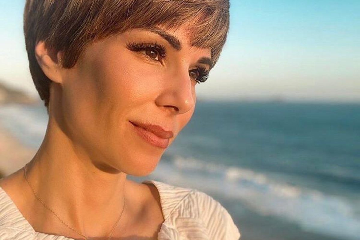 Ana Furtado vê algumas cores pela primeira vez