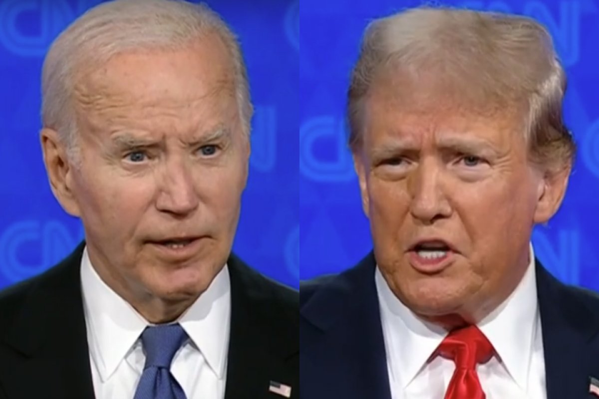 Biden e Trump fazem 1º debate com tom agressivo em meio a disputa acirrada