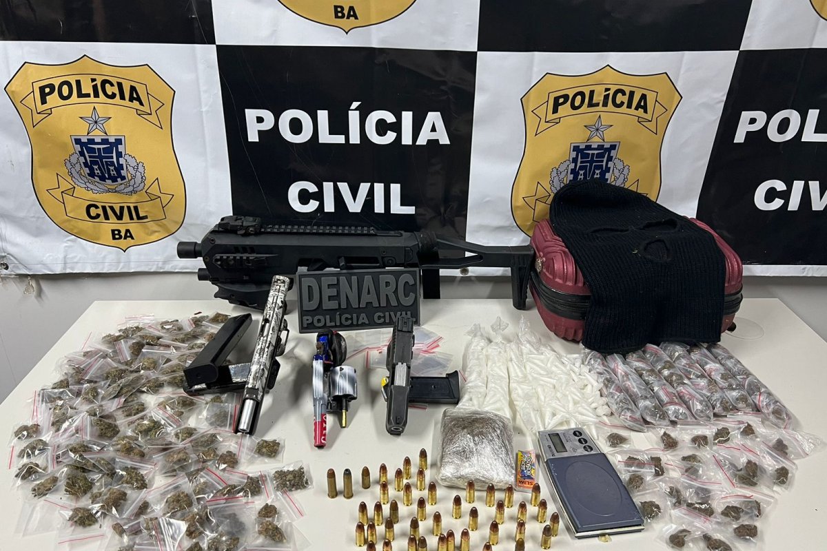 Líder do tráfico no Subúrbio é preso em Berimbau