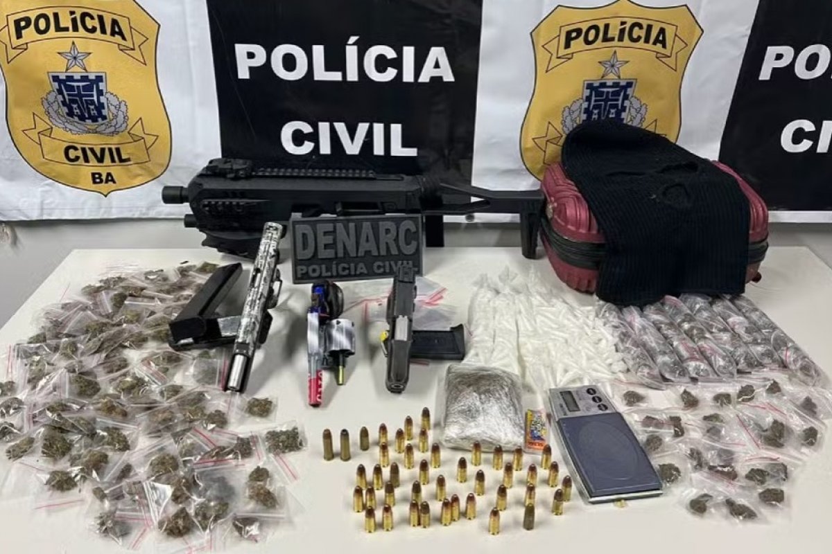 Homem é preso suspeito de liderar grupo criminoso em Salvador e interior da Bahia