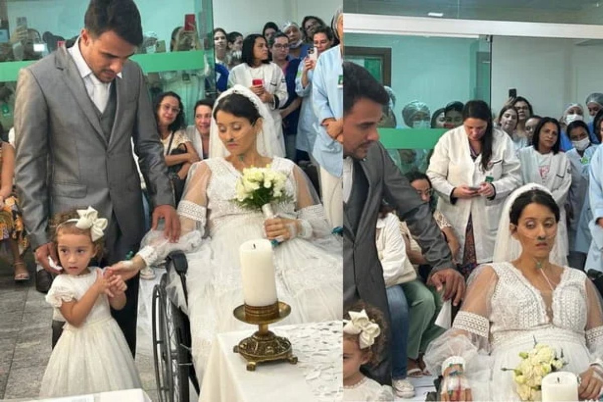 Mulher com câncer que realizou o sonho de se casar morre no Espírito Santo