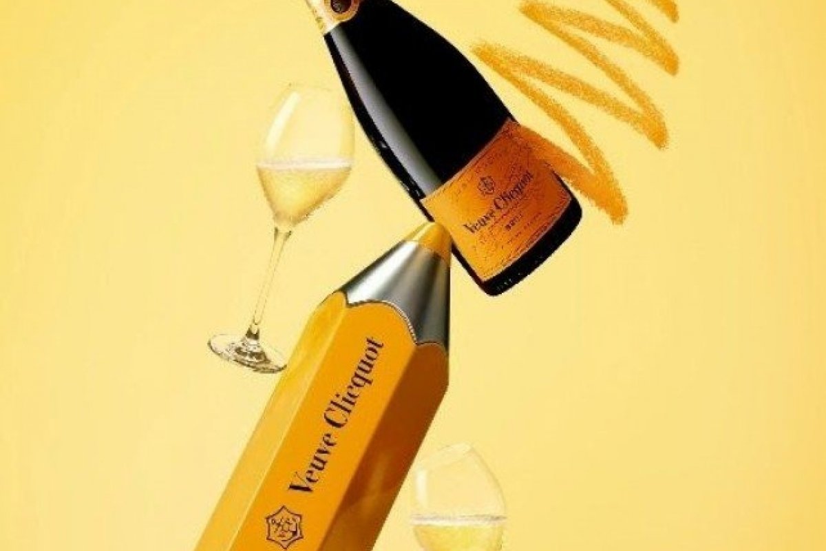 Veuve Clicquot lança embalagem em formato de lápis