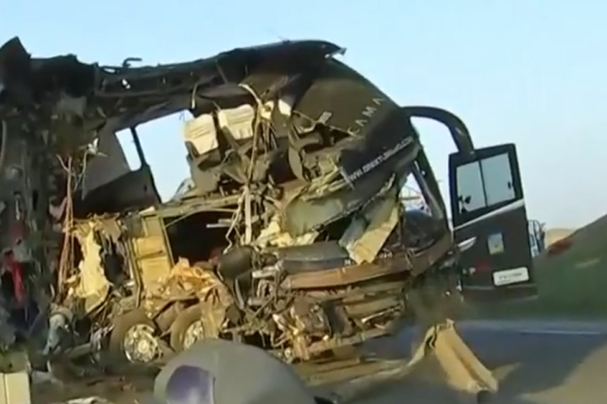 Sete pessoas da mesma família morreram em acidente com ônibus no interior de São Paulo