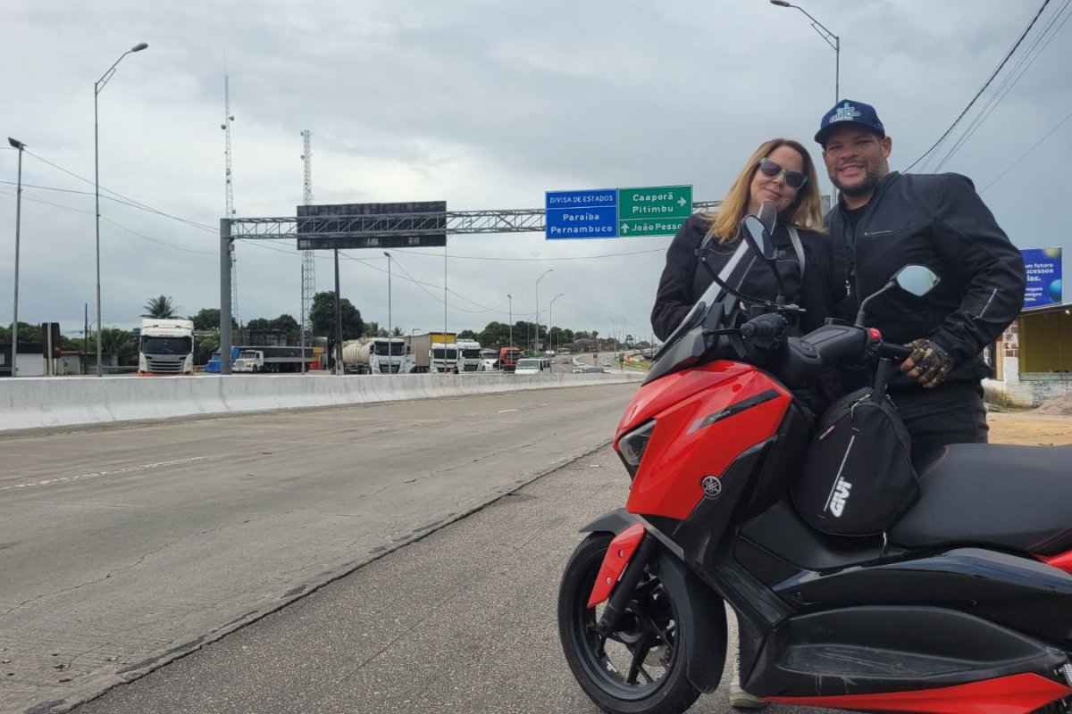 Casal de Recife viajará 5 mil km em uma scooter para viver o Capital Moto Week!