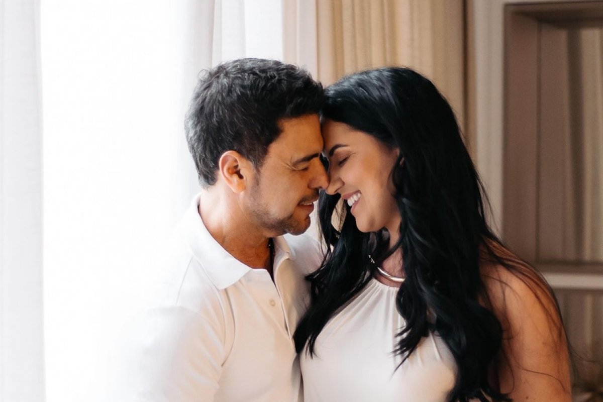 Zezé Di Camargo e Graciele Lacerda anunciam gravidez!