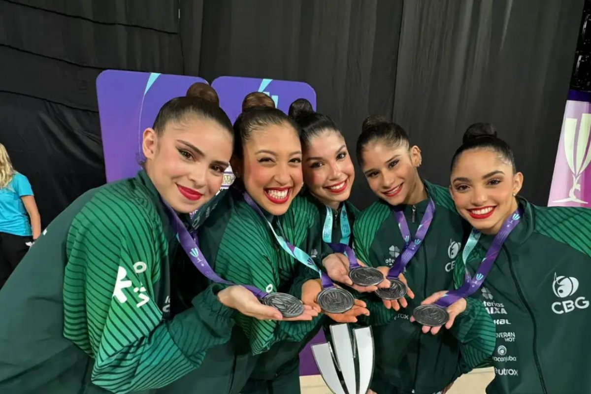 Ginástica rítmica: Brasil é prata em última competição antes de Paris