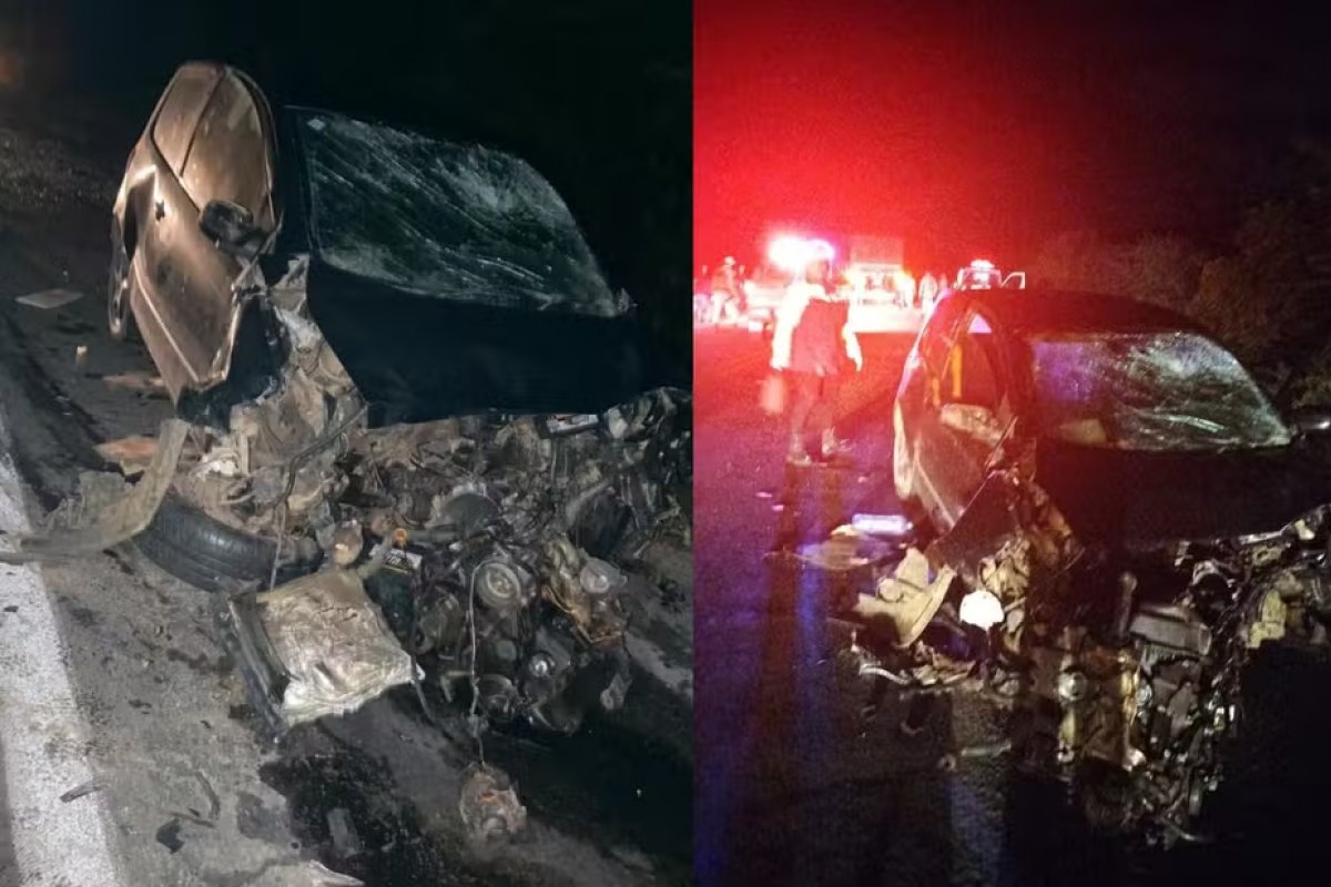 Duas pessoas morrem e outras quatro ficam feridas em acidente com carros em Ipirá