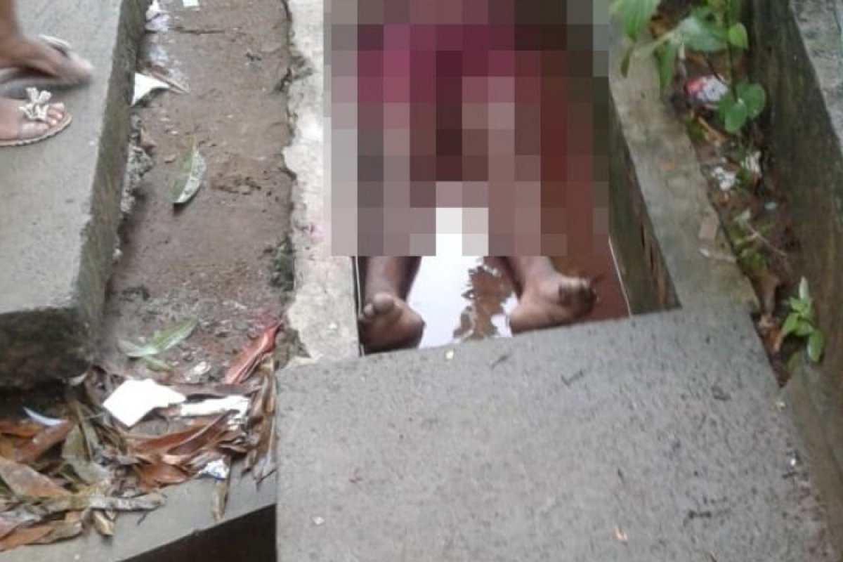 Homem baleado é encontrado em vala no Jardim Cajazeiras, em Salvador