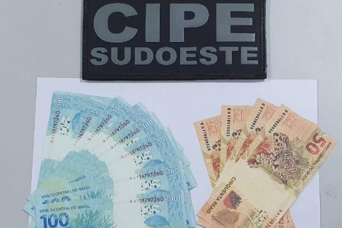 Homem é preso com dinheiro falsificado no sudoeste da Bahia