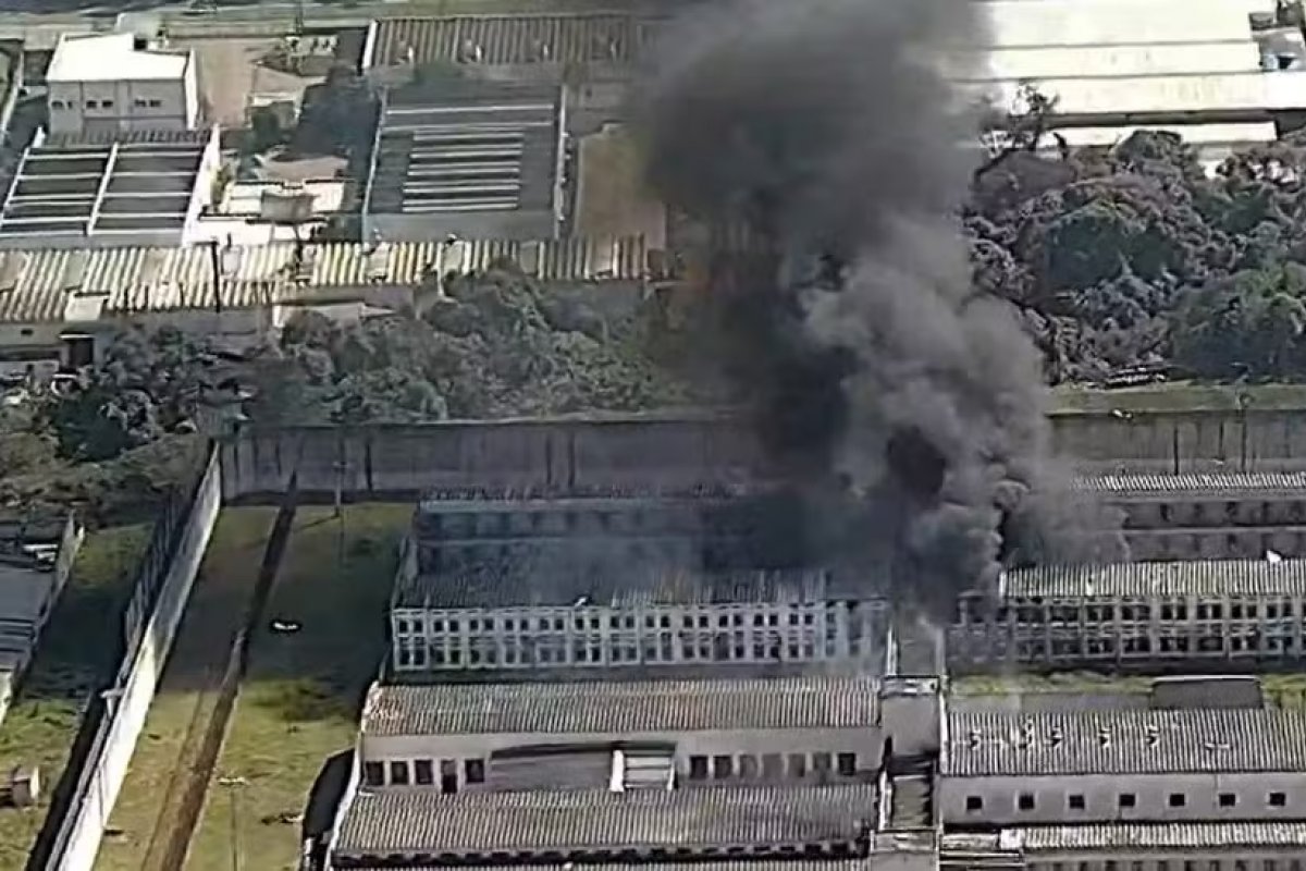 Presos fazem rebelião em penitenciaria em Franco da Rocha, na Grande SP