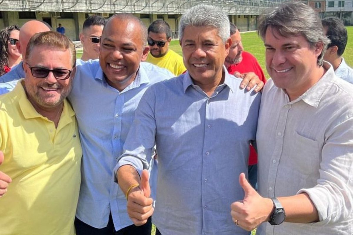Jerônimo recebe apoio de ex-prefeito eleitor de ACM Neto
