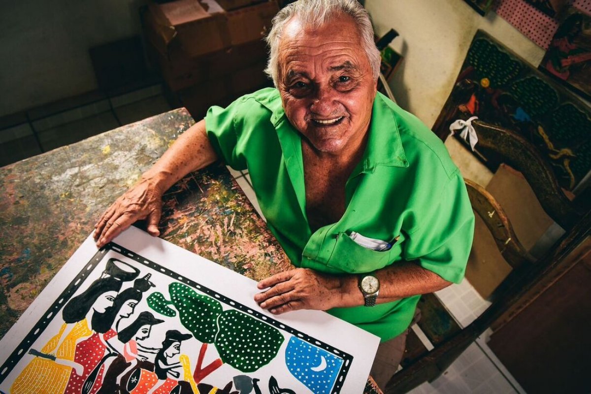 Morre, aos 88 anos, o xilogravurista pernambucano J. Borges