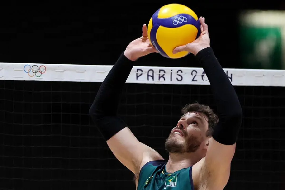 Itália vence o Brasil por 3 a 1 no vôlei masculino nas Olimpíadas