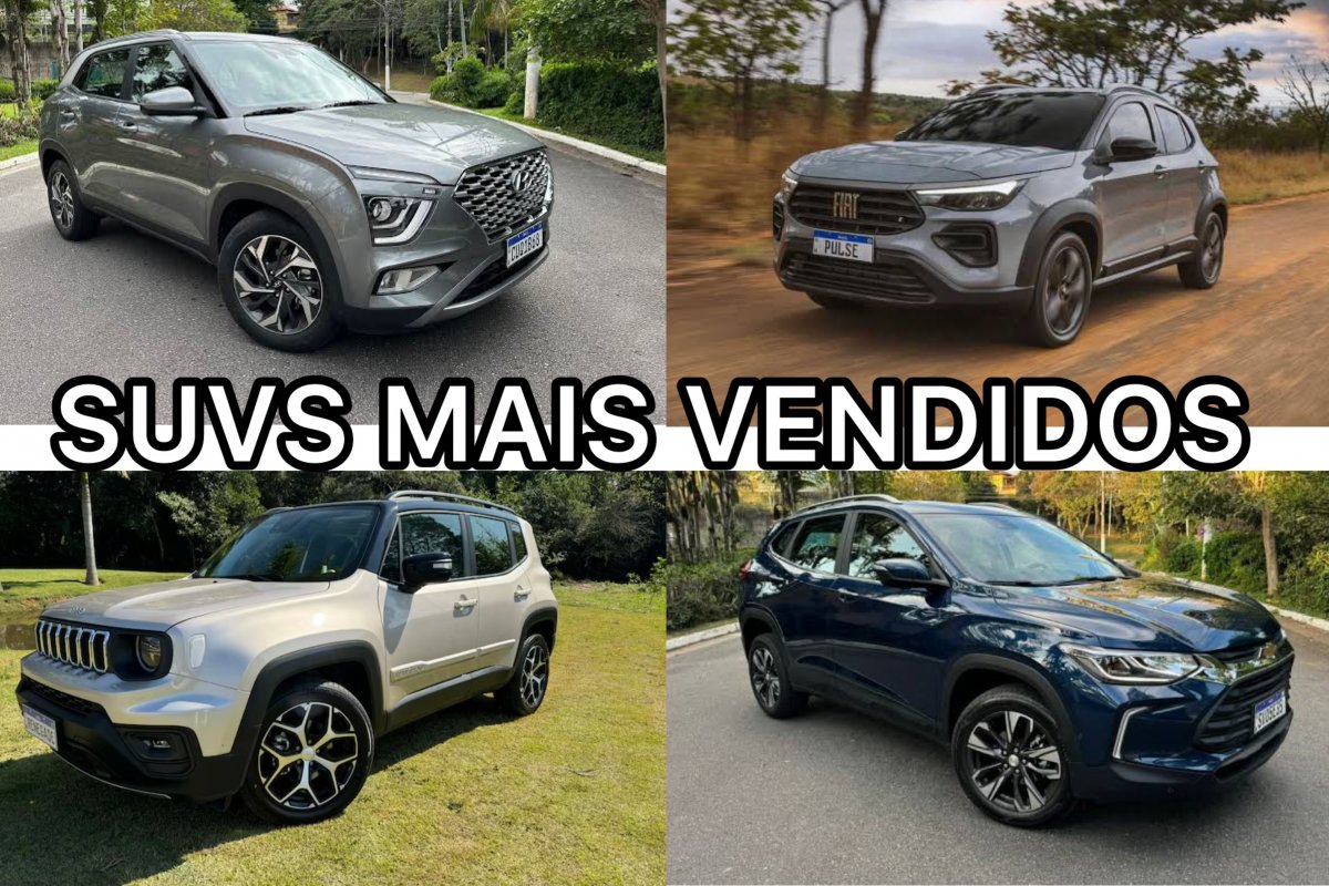 SUVs já são quase 50% das vendas de veículos novos no país