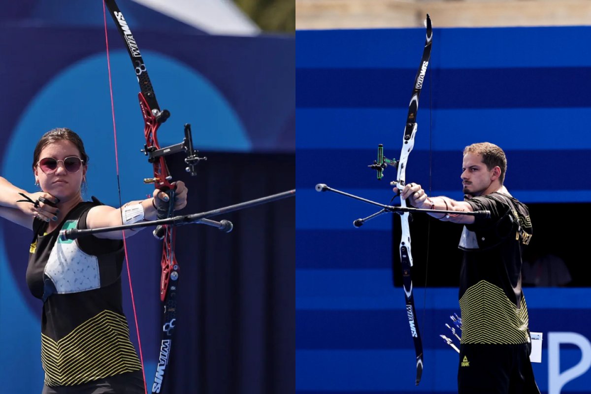 Brasil tem dia de vitórias no tiro com arco e põe atletas nas oitavas de final