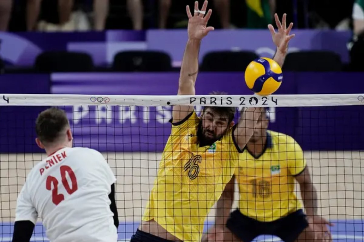 Vôlei: seleção masculina leva virada da Polônia, o 2º revés em Paris
