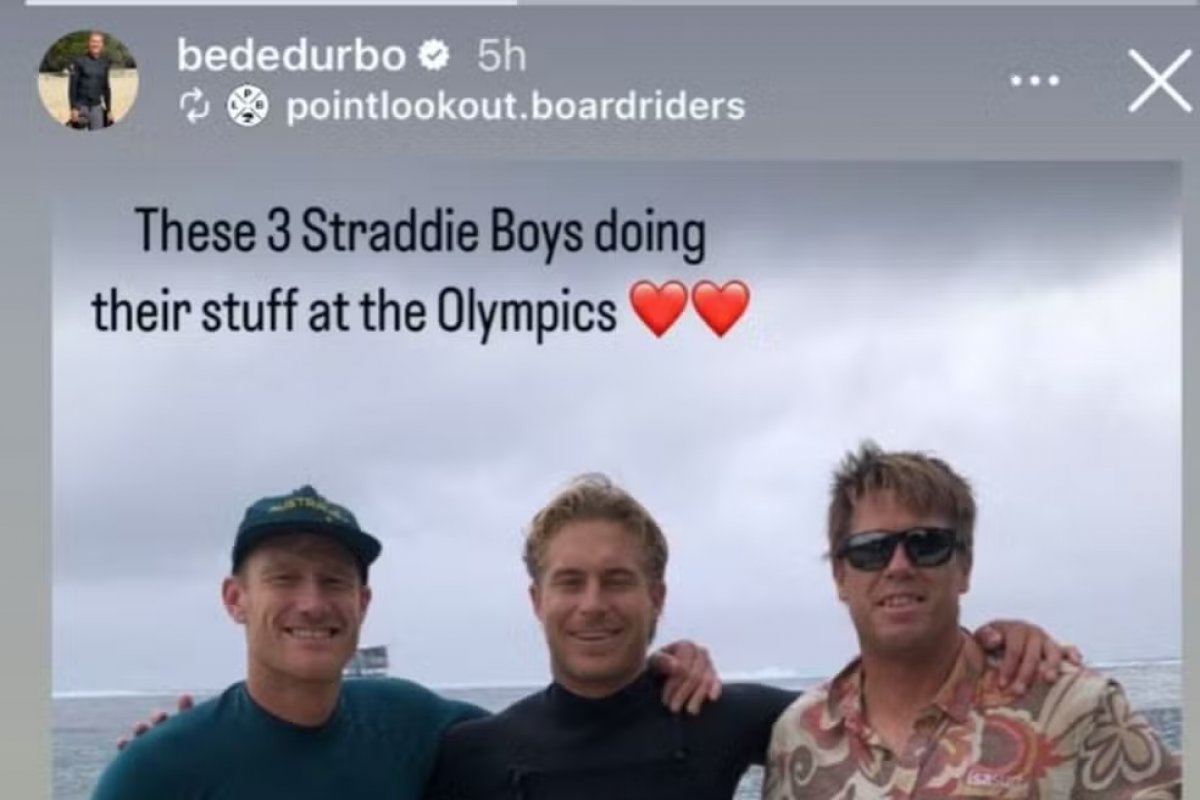 Após aparece ao lado de surfista australiano, juiz é suspenso dos Jogos Olímpicos