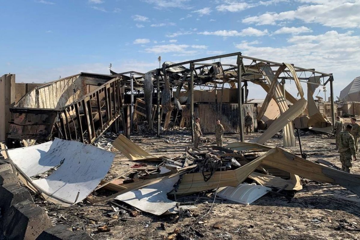 EUA afirmam que 34 soldados americanos sofreram lesões cerebrais, após ataques do Irã