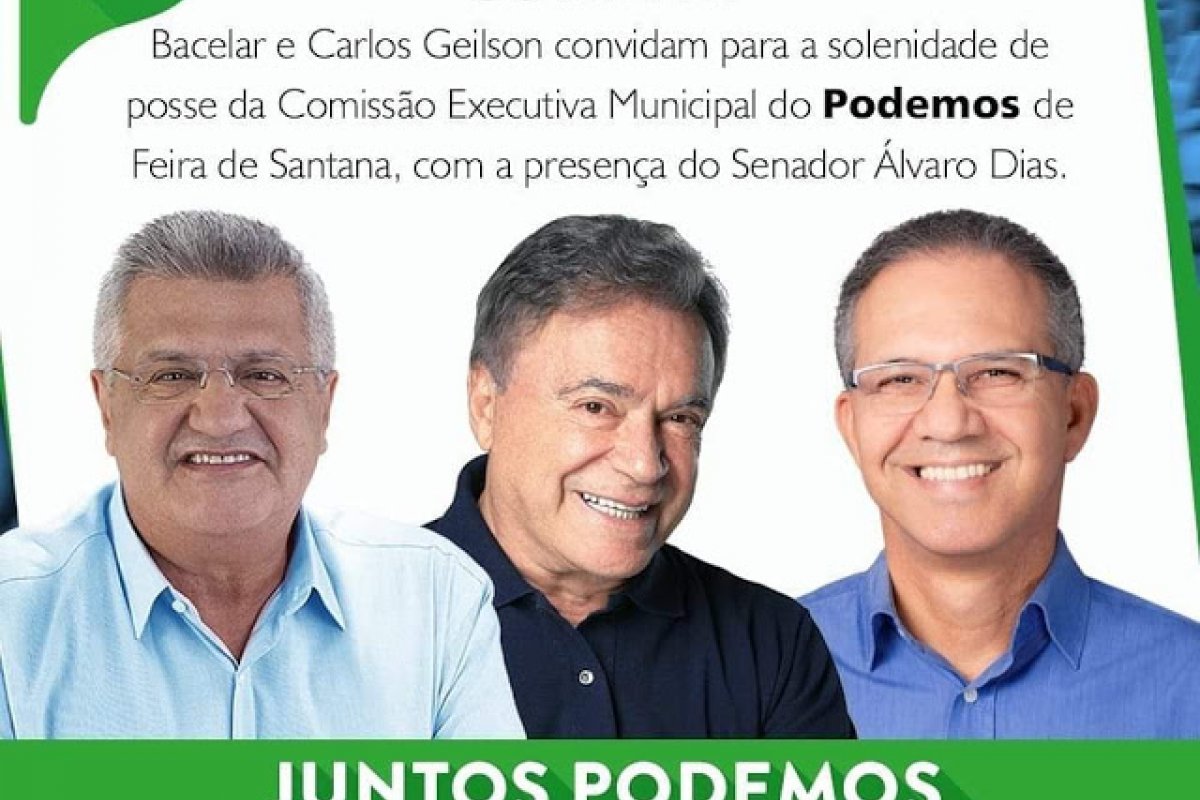 Ex-deputado estadual vai assumir comando do partido em Feira de Santana