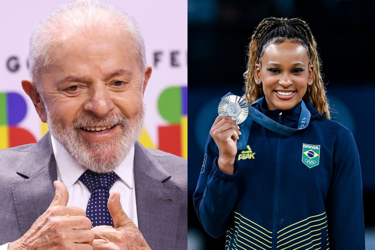 “Orgulho para o esporte brasileiro”, diz Lula ao parabenizar Rebeca por medalha de prata