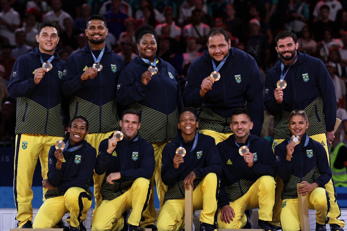 Judô do Brasil encerra participação em Paris com seu melhor resultado