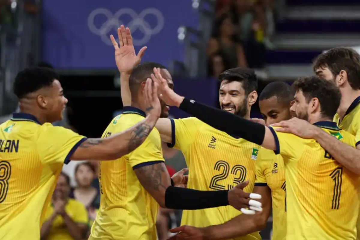 Com Brasil x EUA nas quartas, vôlei masculino tem chaveamento definido