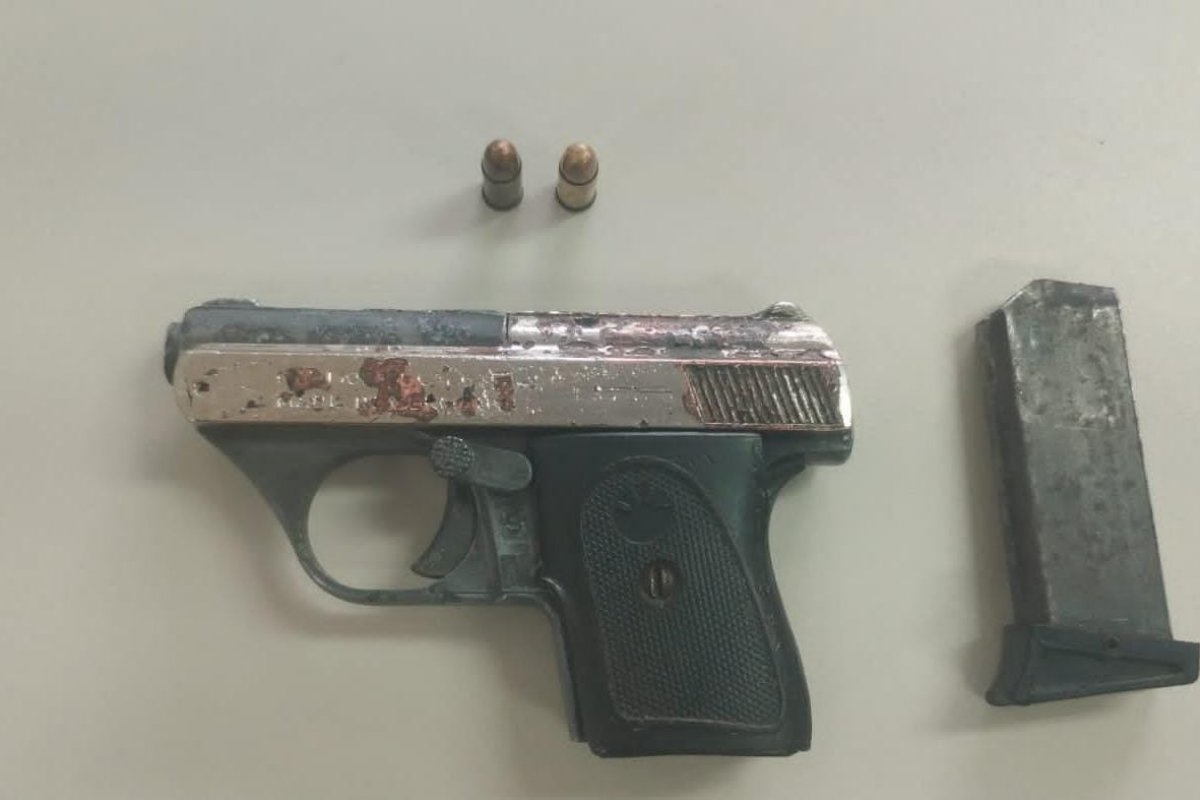 Em Nordestina, homem é preso pela PM com arma de fogo