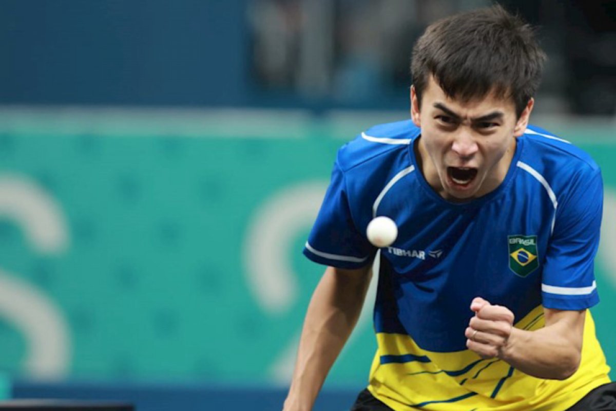 Ishiy decide, Brasil vence e vai às quartas no tênis de mesa por equipes