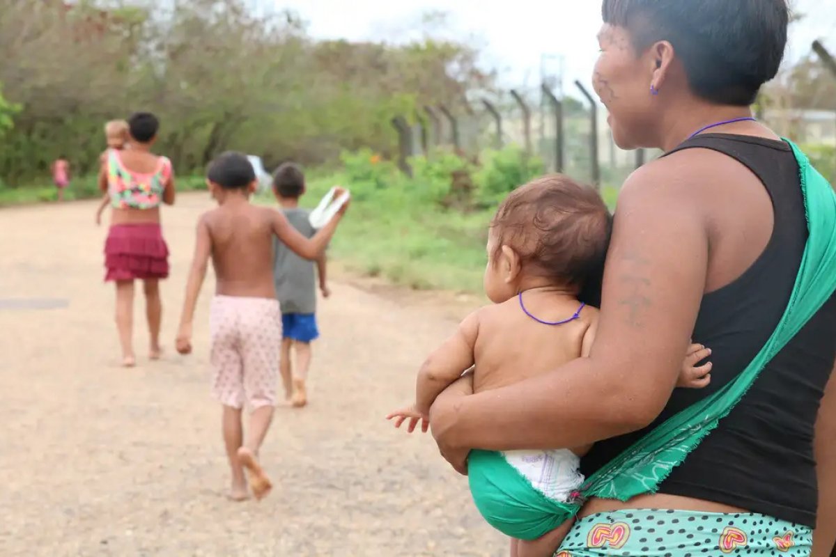 Crianças Yanomami acompanhadas pelo Ministério da Saúde possuem déficit nutricional, diz relatório