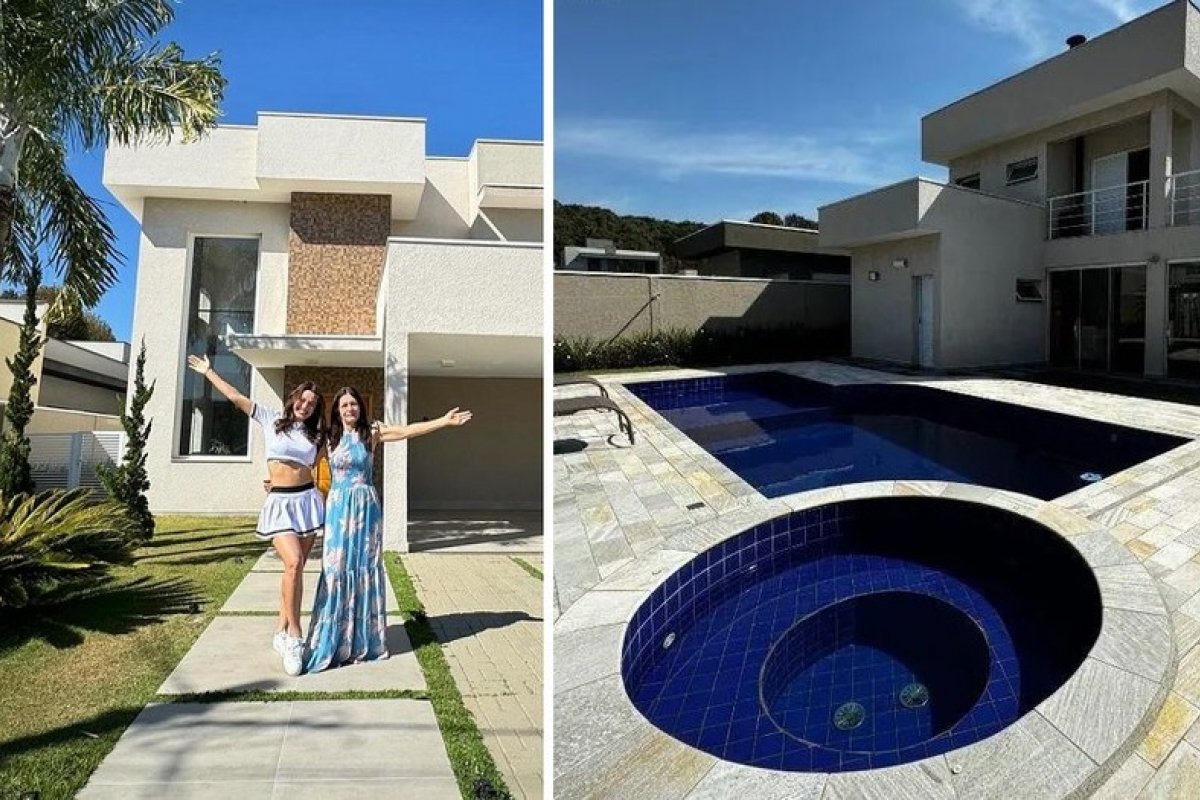 Destaque do "BBB 24", ex-camelô Beatriz Reis, compra mansão com piscina por R$ 2,5 milhões em São Paulo!