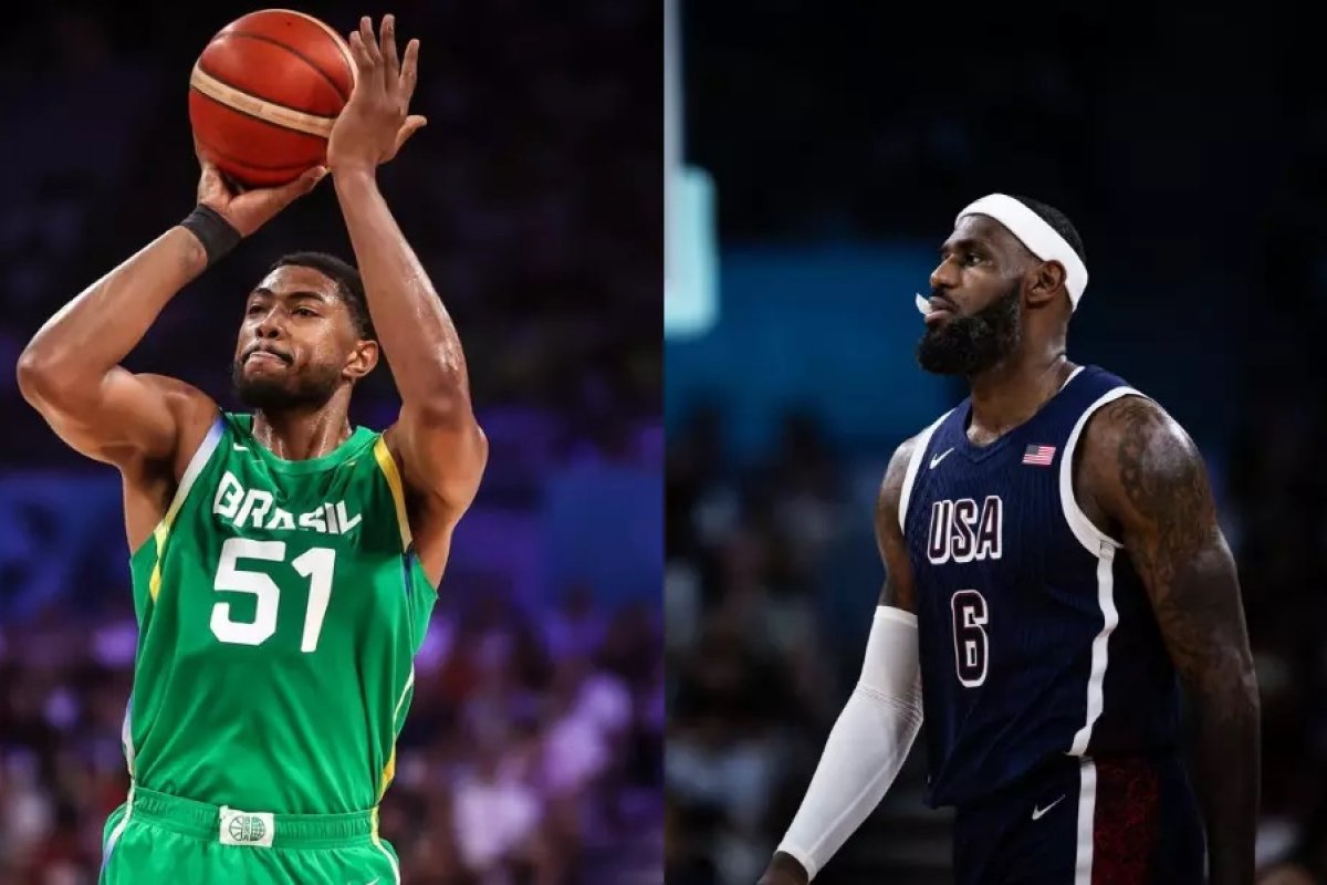 Brasil é quem mais marcou e levou pontos diante do 'Dream Tream' em Paris