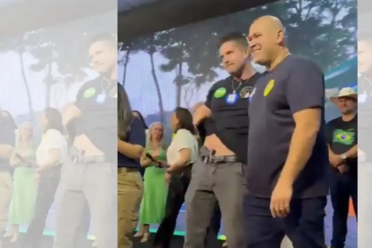 Vídeo: Pré-candidato a vereador de Cuiabá exibe arma durante convenção do PL