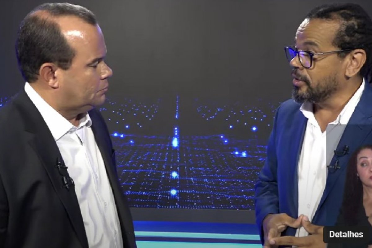 Kleber Rosa chama Geraldo Júnior de mão de ferro do grupo Carlista durante debate