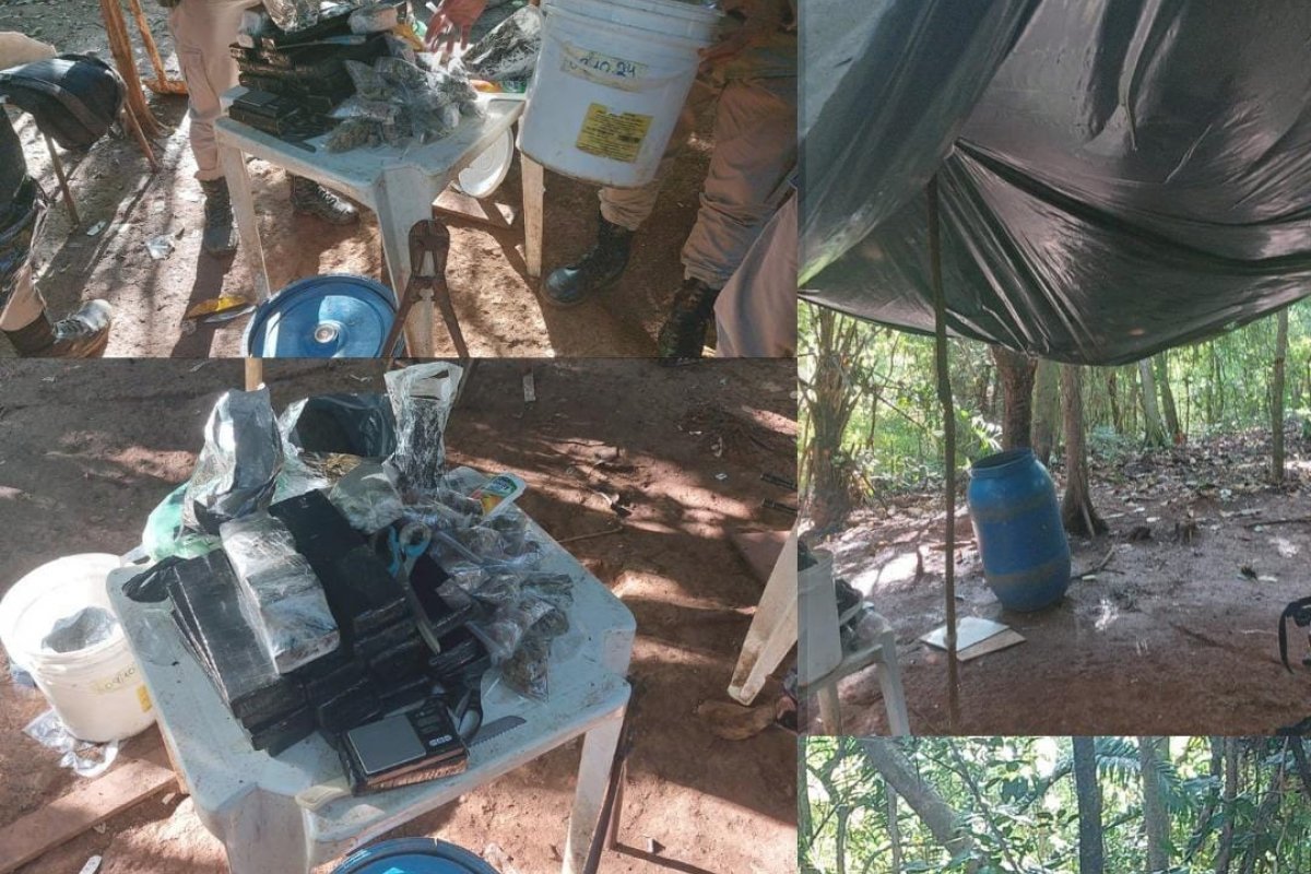 PM apreende 20 kg de maconha em Brotas