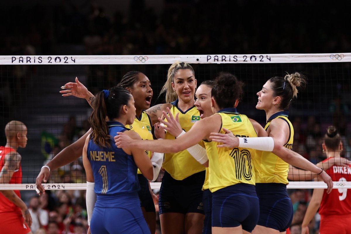Brasil vence a Turquia e conquista o bronze no vôlei feminino em Paris 2024