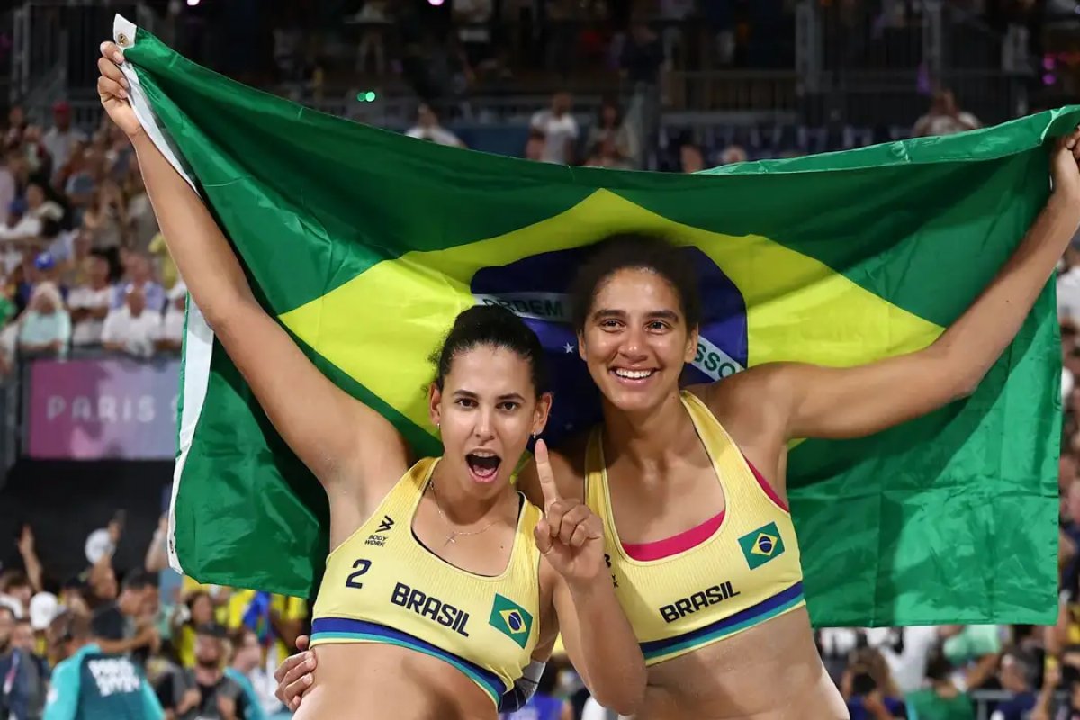 Paris: Duda e Ana Patrícia levarão bandeira do Brasil no encerramento das Olímpiadas