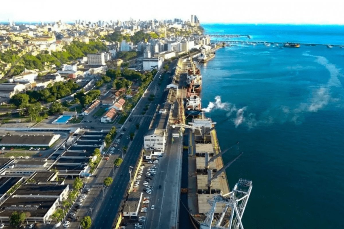 Portos da Bahia batem recorde de movimentação no primeiro semestre de 2024