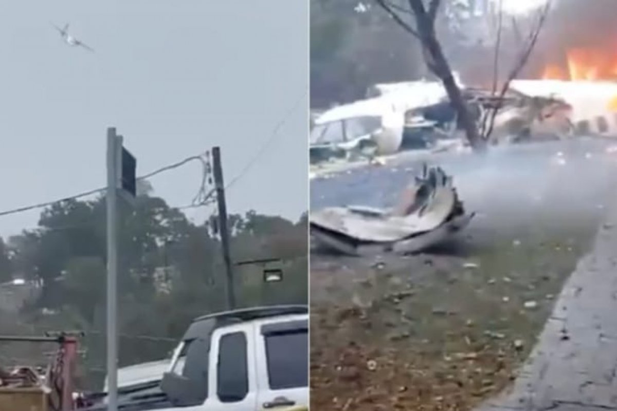 Projeção indica que avião da Voepass atravessou área com gelo severo por quase dez minutos