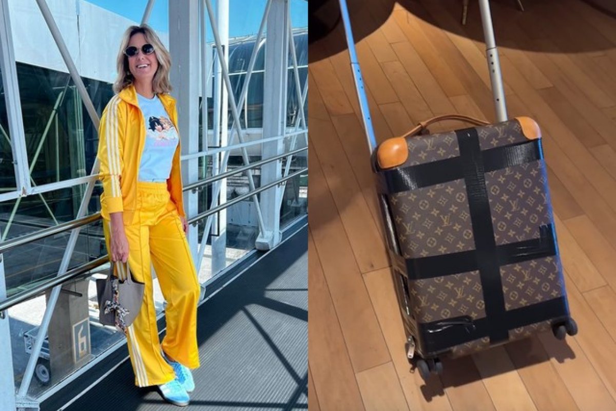Mala de grife de luxo que custa R$ 19 mil deixa Ticiane Pinheiro em apuros!