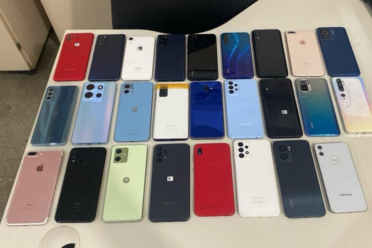 Polícia Civil recupera 47 celulares roubados e localiza dez suspeitos