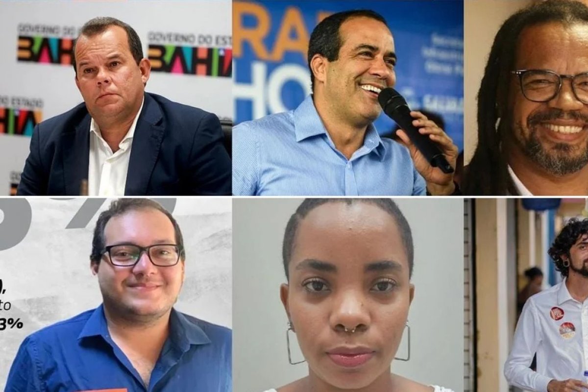 Confira a agenda dos candidatos a prefeito de Salvador neste domingo