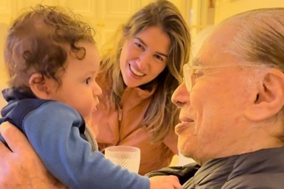 Alexandre Pato posta vídeo inédito do filho com Silvio Santos!