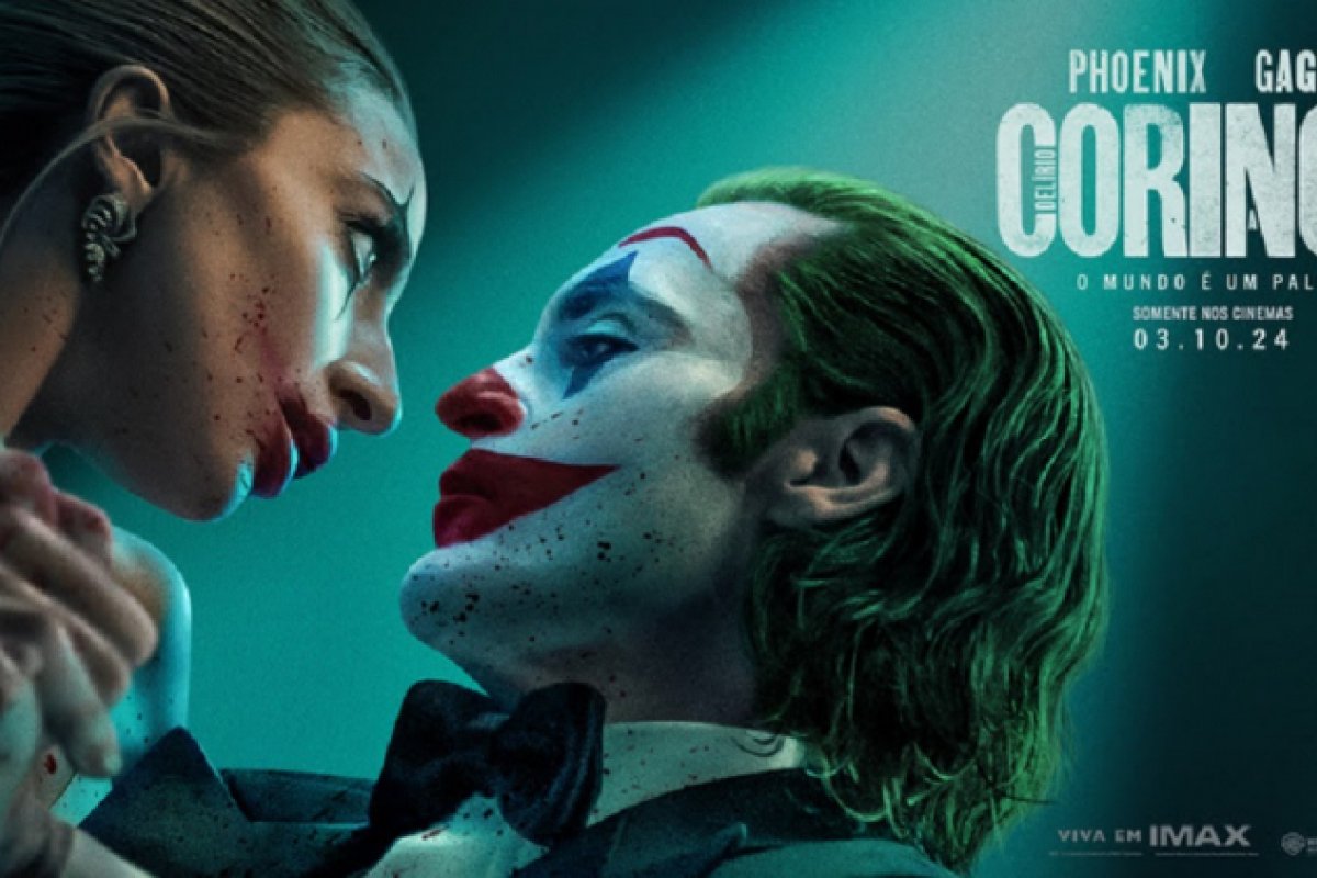 Cinema no Farol: Novo pôster de "Coringa: Delírio a Dois" é divulgado pela Warner
