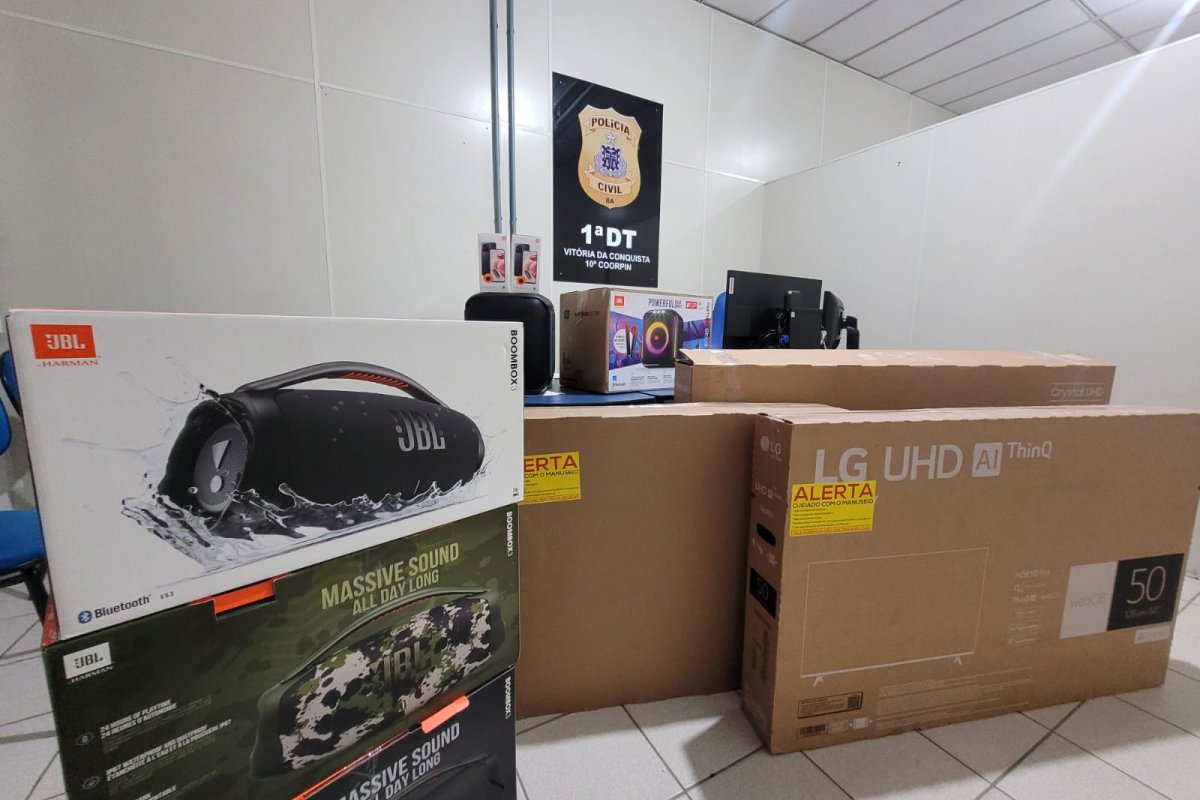 Polícia indicia 12 pessoas por fraudes em compra de eletrônicos e recupera R$ 28 mil na Bahia
