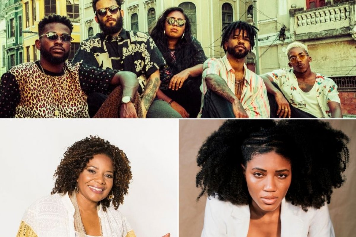 Artistas da música afro-baiana apresentam show conjunto na Concha Negra