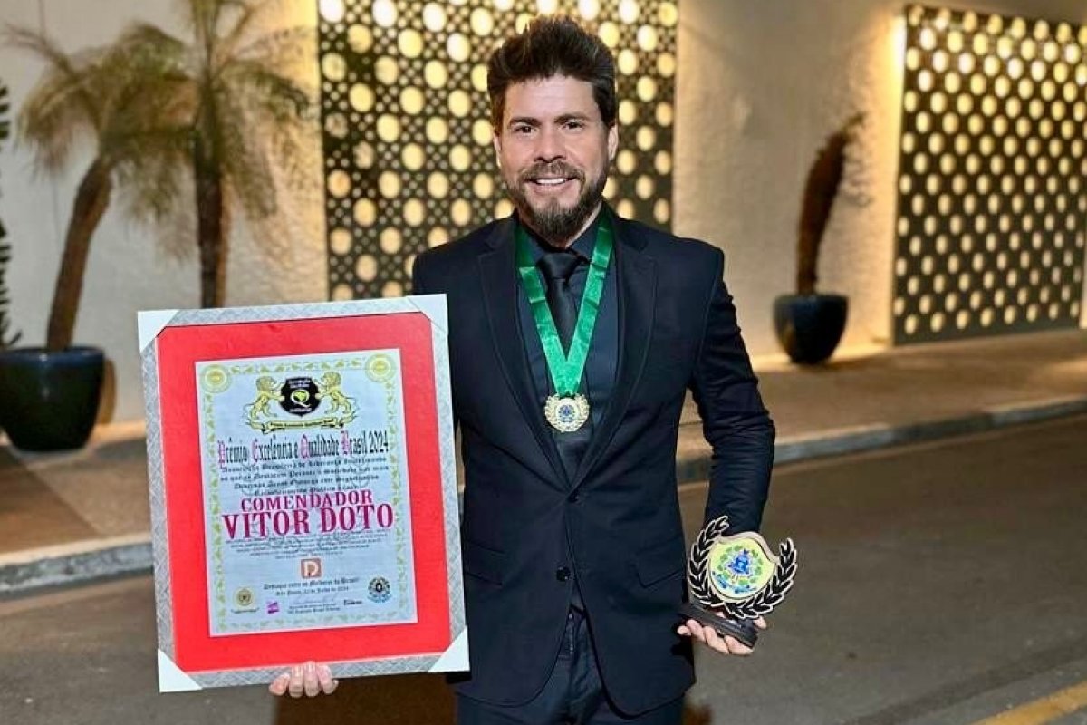Vitor Doto, CEO da Doto Engenharia, recebe Título de Comendador em São Paulo!